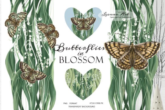 Download Butterflies in Blossom - Butterflies Collection