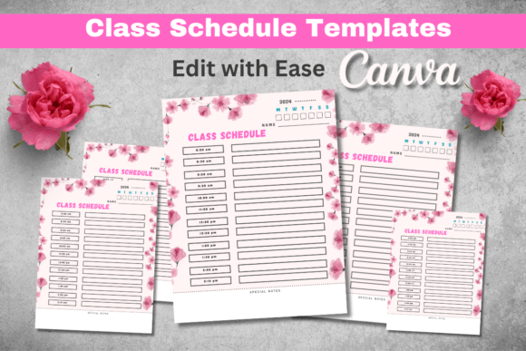Download Editable Daily Schedule Template - Premium Bundle
