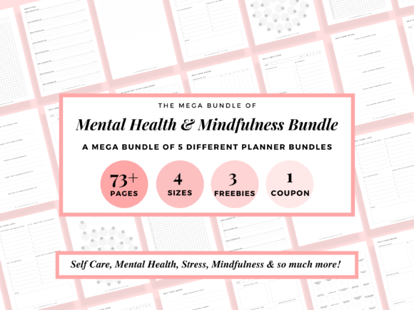 Download Mental Health &amp; Mindfulness Planner PDF - Planner pdf Collection